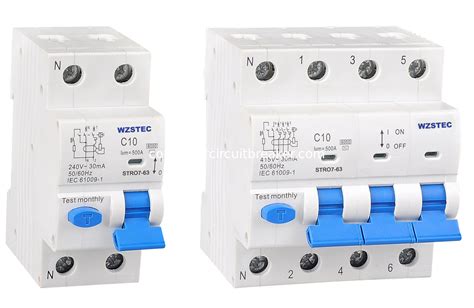Residual Current Circuit Breaker with Over Current .